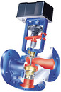 Photography of ARI-PACO 3-Port Flanged Electrically Actuated Control Valve