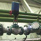 Automatic Steam Isolation Valve on steam main serving paper processing machine.
The valve is remotely operated  to suit production requirements utilising the programmable Valve Controller (PVC) reducing standing losses and saving energy.
